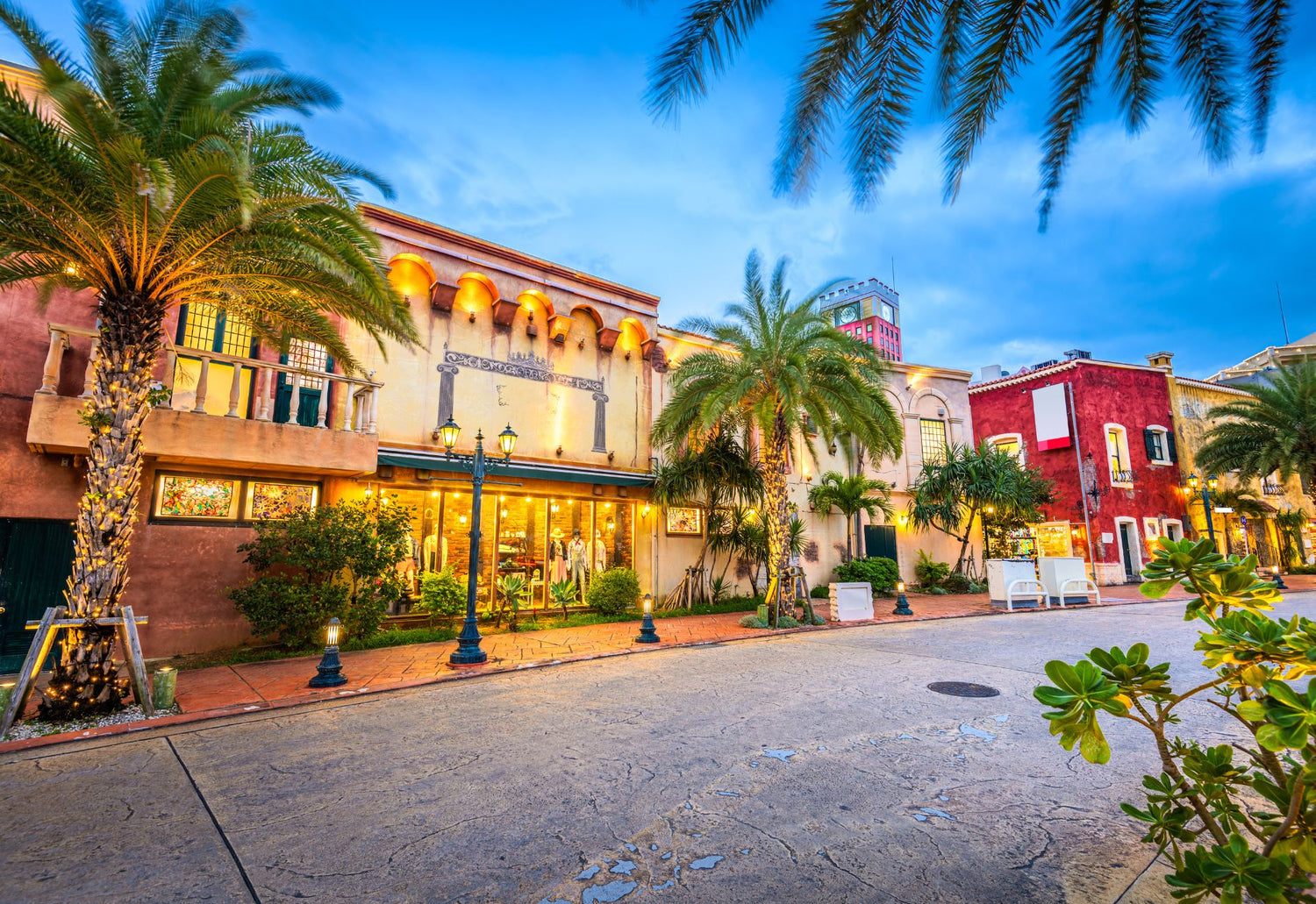 アメリカンビレッジをイメージした香りのキャンドル