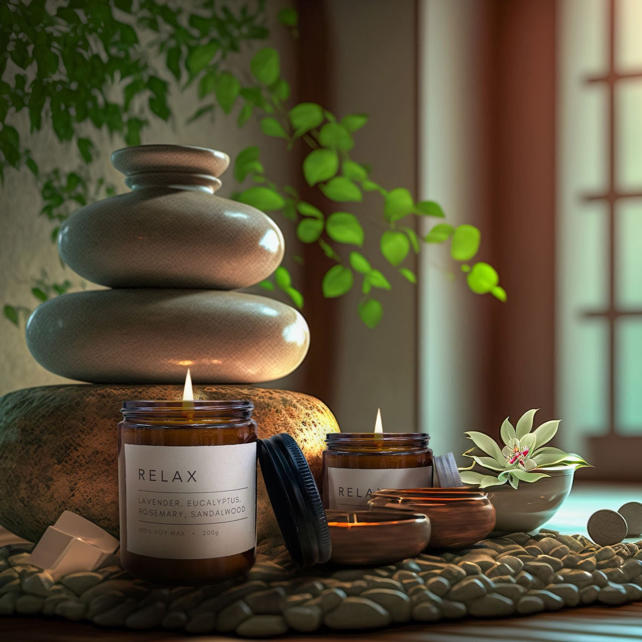 Candle relax
